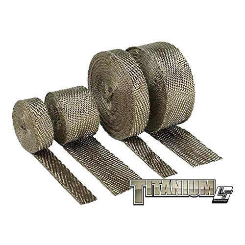 Product Cover Design Engineering 010127 Titanium Exhaust Heat Wrap with LR Technology, 2