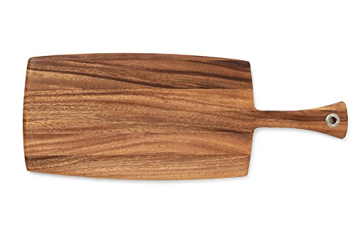 Product Cover Ironwood Gourmet 28118 Large Rectangular Provencale Paddle Board, Acacia Wood