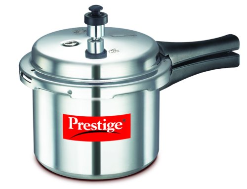 Product Cover Prestige Popular Aluminium Pressure Cooker, 3 Litres, Silver