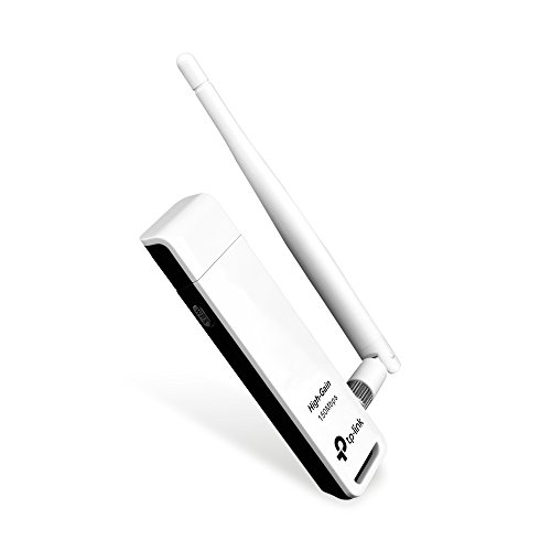 Product Cover TP-Link TL-WN722N 150Mbps Wireless USB Adapter for Windows and Mac Laptops Only (Black/White)