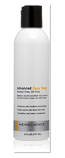 Product Cover MenScience Androceuticals Advanced Face Tonic, Alcohol Free and Oil Free, 6 Fl Oz