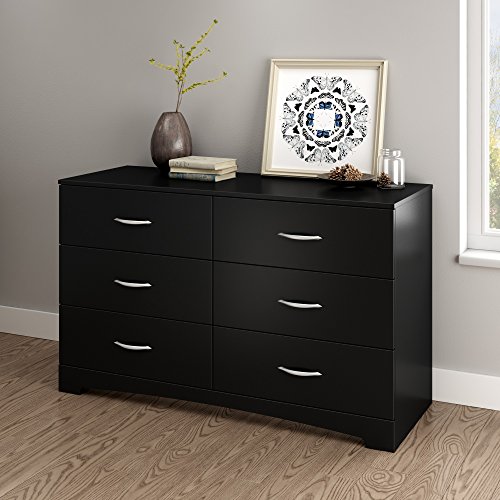 Product Cover South Shore Step One Dresser, Pure Black