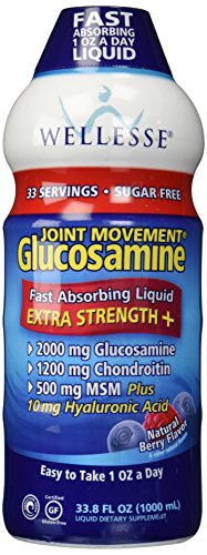 Product Cover Wellesse Joint Movement Glucosamine With Chondroitin & Msm 33.8 fl oz (1000 ml)
