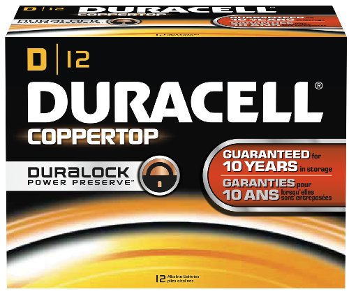 Product Cover Duracell Coppertop D 12 Pack MN1300