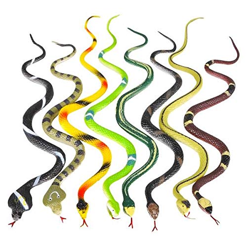 Product Cover Rhode Island Novelty 14 Inch Rain Forest Snakes Assorted Designs Set of 12