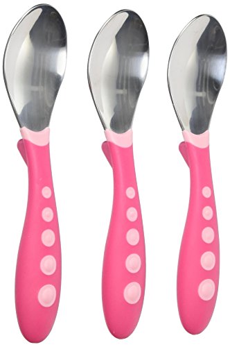 Product Cover Gerber Graduates BPA Free Kiddy Cutlery Spoons, 3-Pack, Colors May Vary