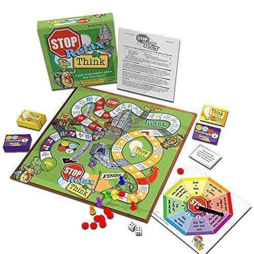 Product Cover Stop, Relax & Think: A Game to Help Impulsive Children Think Before They Act