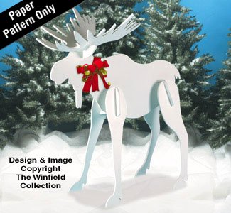 Product Cover Large Christmas Moose Pattern