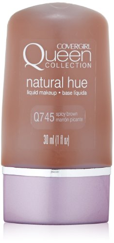 Product Cover CoverGirl Queen Collection Liquid Makeup Foundation, Spicy Brown 745, 1.0-Ounce Bottles (Pack of 2)
