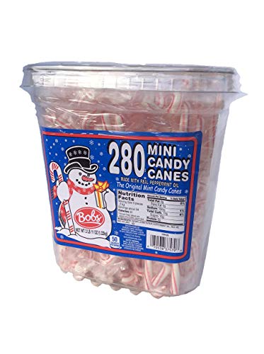 Product Cover Bob's Red & White Mini Peppermint Canes, 280 Count