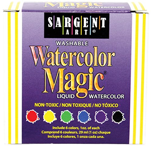 Product Cover Sargent Art 22-6022 6-Count 1-Ounce Watercolor Magic Kit