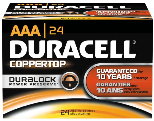 Product Cover Duracell Coppertop AAA 24 Pack MN2400BKD