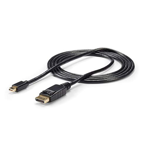 Product Cover StarTech.com 6ft Mini DisplayPort to DisplayPort Cable - M/M - mDP to DP 1.2 Adapter Cable - Thunderbolt to DP w/ HBR2 Support (MDP2DPMM6)