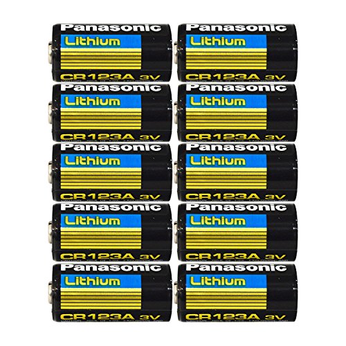 Product Cover Panasonic CR123A Lithium 3V Photo Lithium Batteries, 0.67