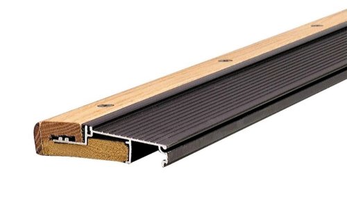 Product Cover M-D Building Products 77792 1-1/8-Inch by 4-9/16-Inch - 36-Inch TH393 Adjustable Aluminum and Hardwood Sill Inswing, Bronze
