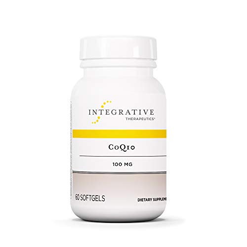 Product Cover Integrative Therapeutics - CoQ10 - 100 mg Coenzyme Q10 (Ubiquinone) Supplement - Supports Cardiovascular, Neurological, & Immune System Health - 60 Softgels