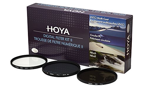 Product Cover Hoya 52mm Digital Filter Kit - HMC UV(C), Circular Polarising & NDx8 with Filter Pouch
