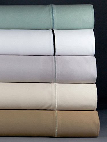 Product Cover Magnolia Organics Estate Collection Sheet Set - King, Silver Snow by Magnolia Organics