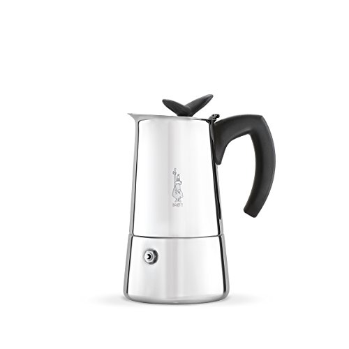 Product Cover Bialetti 06955 moka Musa Stove top Coffee Maker, 4-Cup, Silver