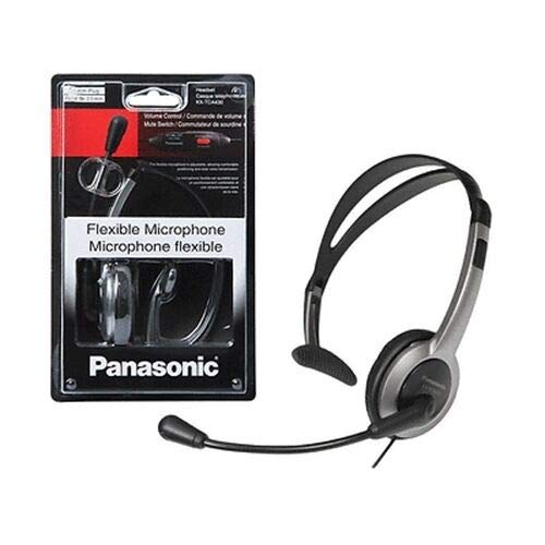 Product Cover Panasonic KX-TCA430 Comfort-Fit, Foldable Headset with Flexible Noise-Cancelling Microphone and Volume Control