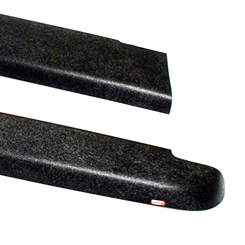 Product Cover Wade 72-40441 Truck Bed Rail Caps Black Smooth Finish without Stake Holes for 2002-2009 Dodge Ram 1500 2500 3500 with 8ft bed (Set of 2)