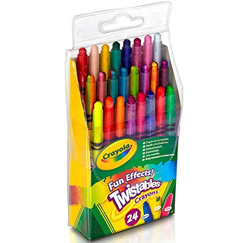 Product Cover Crayola Mini Twistable Special Effects Crayons (24 Count)