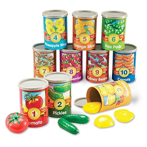 Product Cover Learning Resources One To Ten Counting Cans Toy Set, 65 Pieces