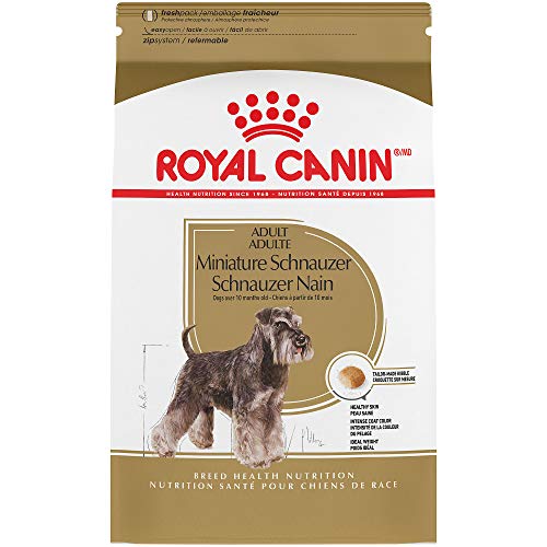 Product Cover Royal Canin Miniature Schnauzer Adult Breed Specific Dry Dog Food, 2.5 lb. bag