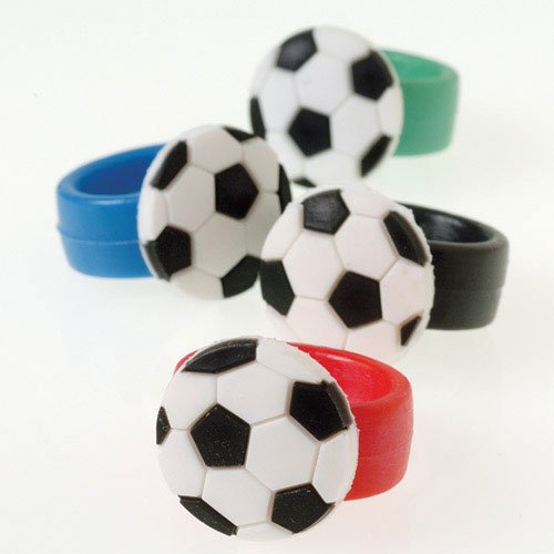 Product Cover U.S. Toy Soccer Rubber Rings 1 Dozen