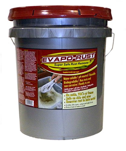 Product Cover Evapo-Rust The Original Super Safe Rust Remover, Water-based, Non-Toxic, Biodegradable, 5 Gallons