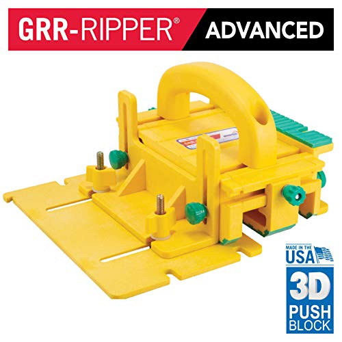 Product Cover GRR-RIPPER Advanced 3D Pushblock for Table Saw, Router Table, Jointer, and Band Saw by MICROJIG