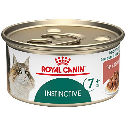 Product Cover Royal Canin Instinctive 7+ Years Thin Slices in Gravy Wet Cat Food,  3 oz. (Pack of 24)
