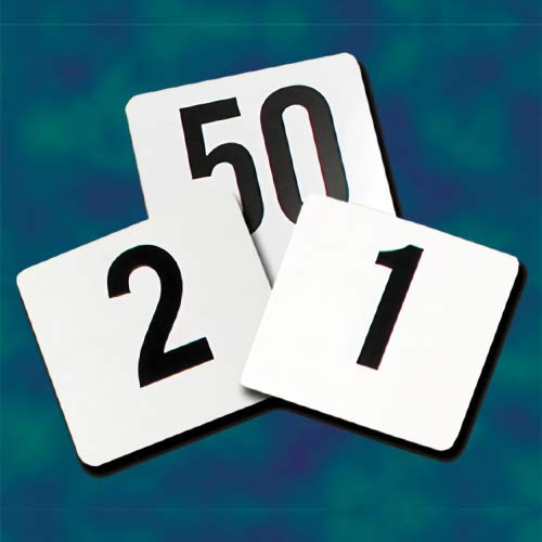 Product Cover Update International (PTN4/1-100) Plastic Table Numbers, 1-100