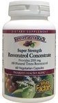Product Cover ResveratrolRich by Natural Factors, Super Strength Resveratrol Concentrate, Promotes Healthy Aging, 60 capsules (60 servings)
