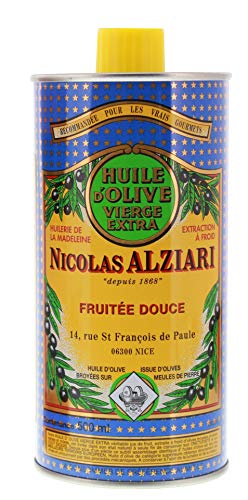 Product Cover Nicolas Alziari Extra Virgin Olive Oil 16.9 Fl.oz (500ml)