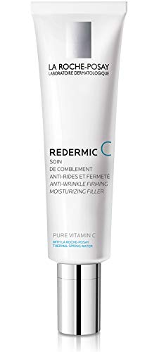 Product Cover La Roche-Posay Redermic C Anti-Wrinkle Vitamin C Moisturizer with Pure Vitamin C & Hyaluronic Acid for Normal to Combo Skin, 1.35 Fl. Oz.