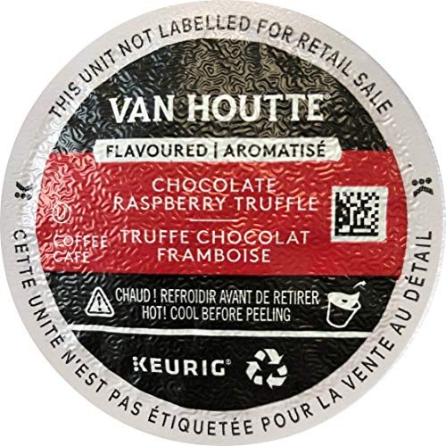 Product Cover Van Houtte Chocolate Raspberry Truffle Coffee, Light Roast, K-Cup Portion Pack for Keurig K-Cup Brewers 24-Count  (Pack of 2)