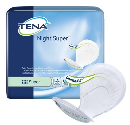 Product Cover Tena 62718 Night Super Maximum Absorbency Pad 48/Case