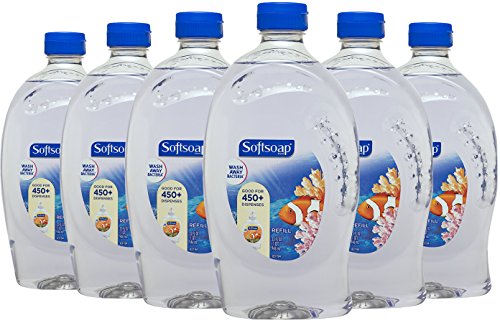 Product Cover Softsoap Liquid Hand Soap Refill, Aquarium Series - 32 fluid ounces (6 Pack)