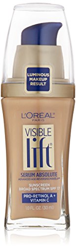 Product Cover L'Oréal Paris Visible Lift Serum Absolute Foundation, Sand Beige, 1 fl. oz.