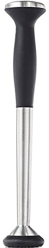 Product Cover OXO SteeL Muddler with Non-Scratch Nylon Head and Soft Non-Slip Grip, Silver, 9-Inch (3104900)