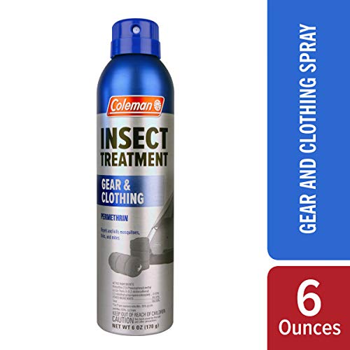 Product Cover Coleman Gear and Clothing Permethrin Insect Repellent Treatment Spray - 6 oz Can