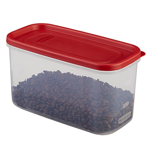 Product Cover Rubbermaid Modular Food Storage Container, 10 Cup, Racer Red 1776471