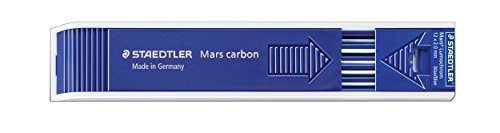 Product Cover Staedtler Mars Carbon Lead, 2mm, Blue, 12 Lead (204-3)
