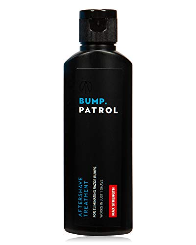 Product Cover Bump Patrol Maximum Strength Aftershave Formula - After Shave Solution Eliminates Razor Bumps and Ingrown Hairs - 2 Ounces