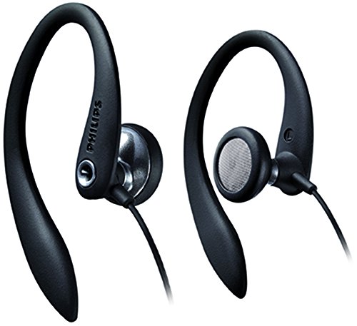 Product Cover Philips SHS3200BK/37 Flexible Earhook Headphones, Black