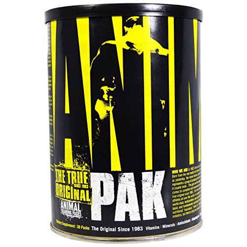 Product Cover Animal Pak Multivitamin - Sports Nutrition Vitamins with Amino Acids, Antioxidants, Digestive Enzymes, Performance Complex - For Athletes and Bodybuilders - Immune Support, Recovery - 30 Paks