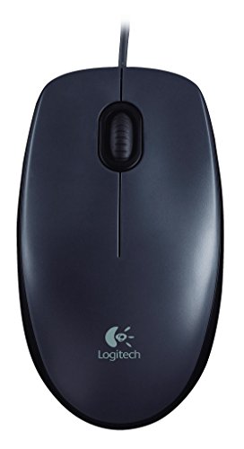 Product Cover Logitech Wired Mouse M90 Black USB