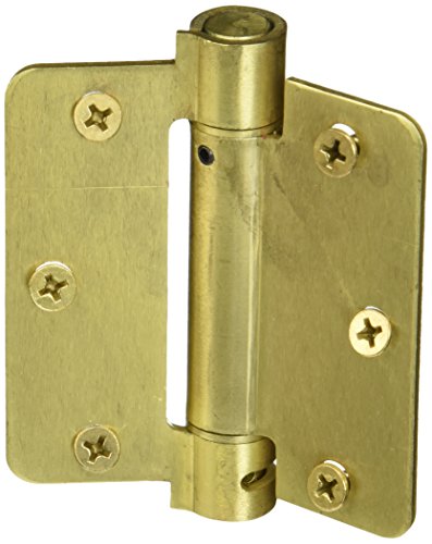 Product Cover Deltana DSH35R44 Single Action Steel 3 1/2-Inch x 3 1/2-Inch x 1/4-Inch Spring Hinge