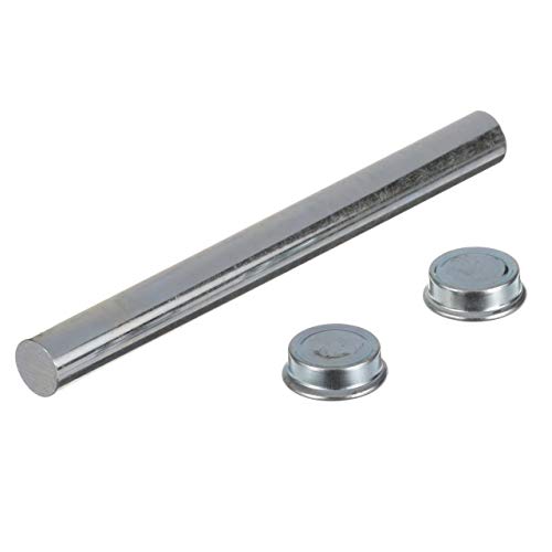 Product Cover attwood 11283-3 Roller Shaft Set - with Pal Nuts, Solid Zinc-Plated Steel, 9 1/4-In. Long for 8-in. Roller